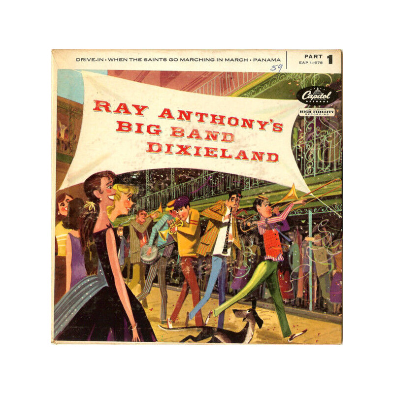 Ray Anthony's Big Band Dixieland (Part 1)