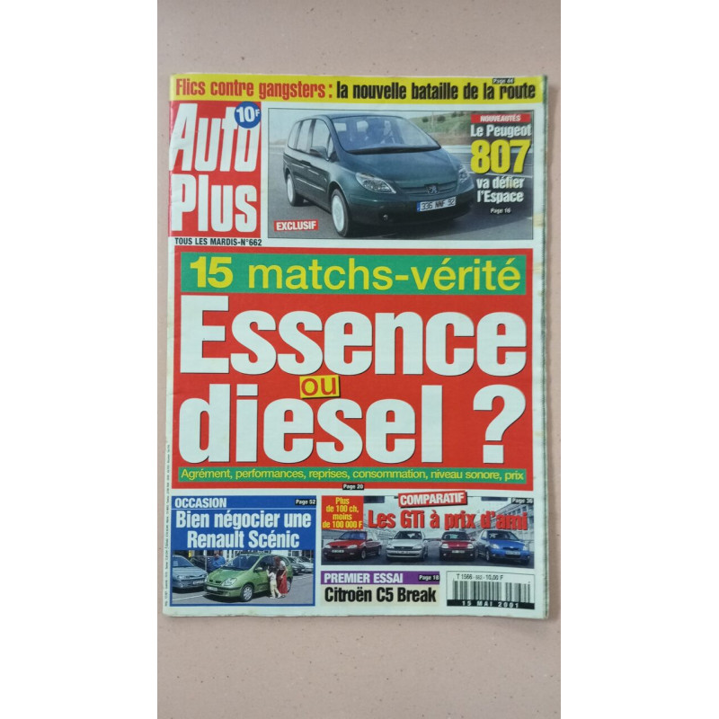 Revue Auto Plus N° 662