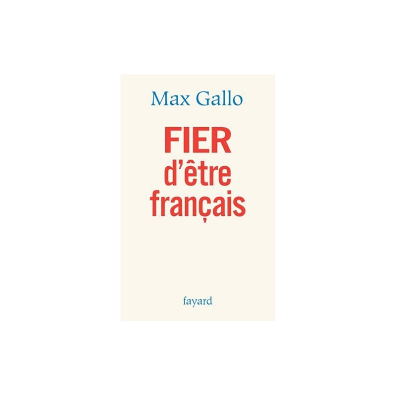 Fier d'être français