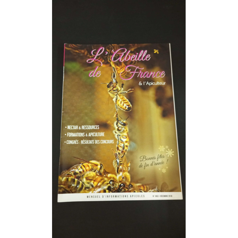 L'Abeille de France Nº1063 / Décembre 2018