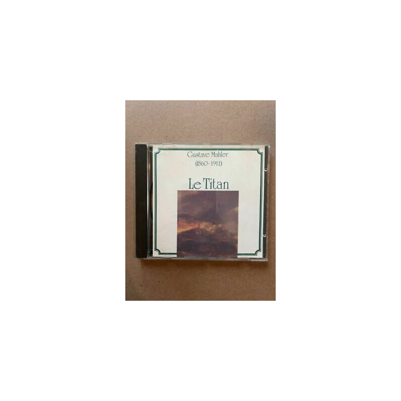 Gustave Mahler Le Titan CD Bella Musica