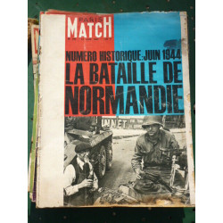 PARIS MATCH n792 du 13 juin 1964 La bataille de normandie Anna Karina