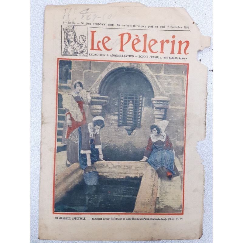 Revue Le Pélerin n° 2802