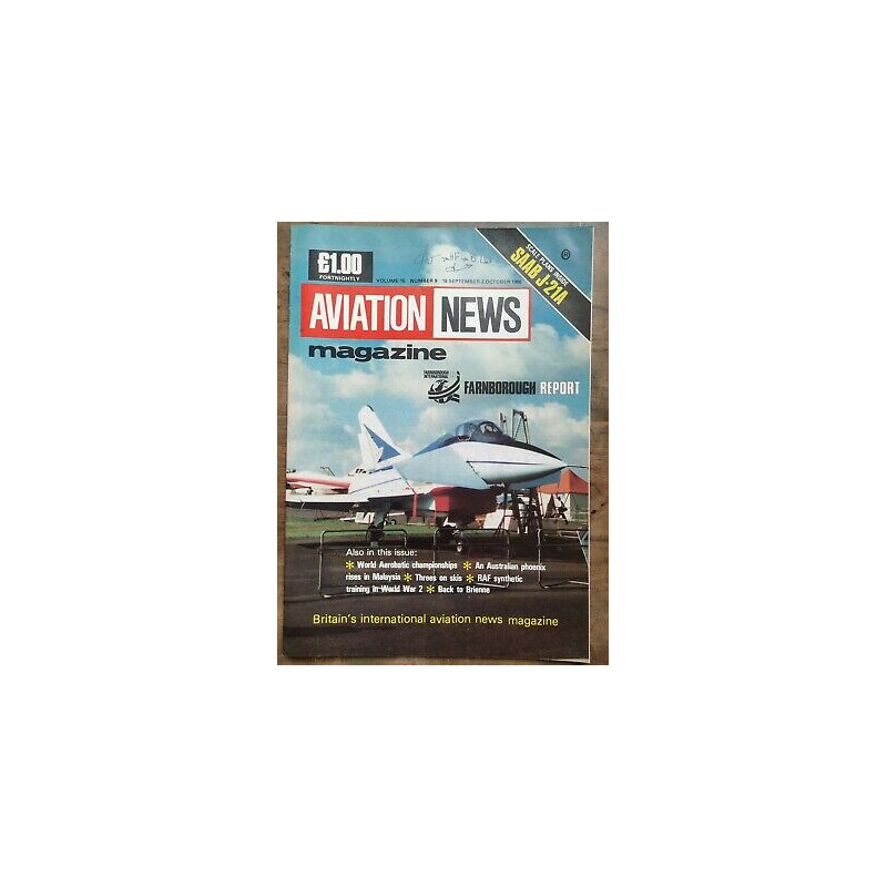 Aviation News Magazine vol 15 Nº 9 18 September 2 October 1986