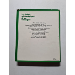Les dictons météorologiques de nos campagnes