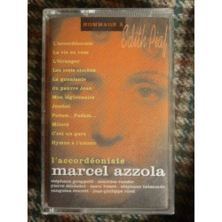 Marcel Azzola l'accordéoniste Piaf Cassette Audio-K7 Verve 521 500-4