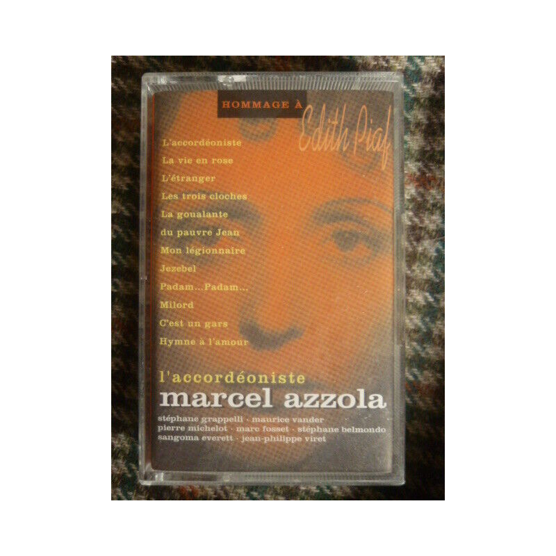 Marcel Azzola l'accordéoniste Piaf Cassette Audio-K7 Verve 521 500-4