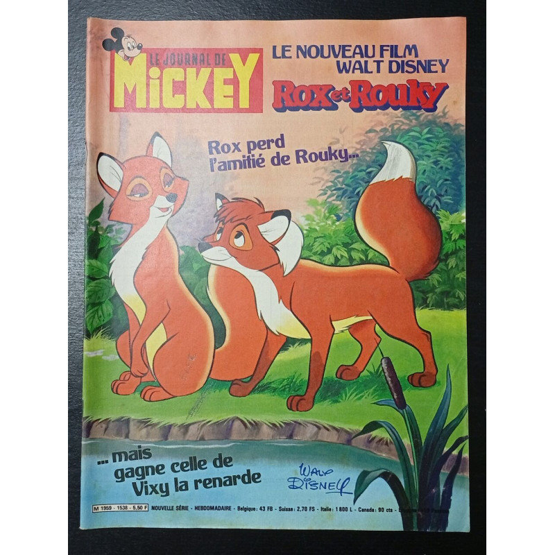 Le Journal de Mickey N.1538