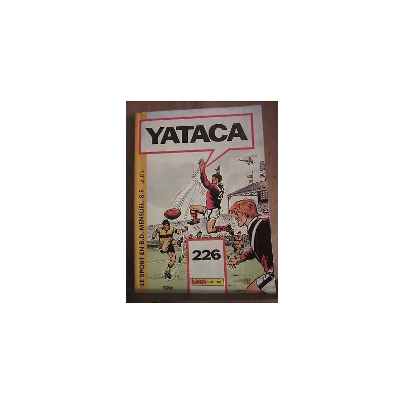 yataca le sport en b d n226 mensuel Mon journal Avril 1987