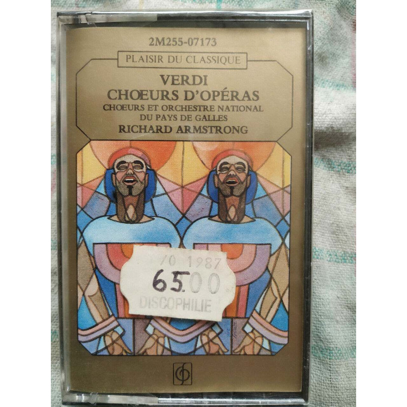 Verdi choeurs d'opéras Richard Armstrong Cassette Audio-K7 NEUVE...