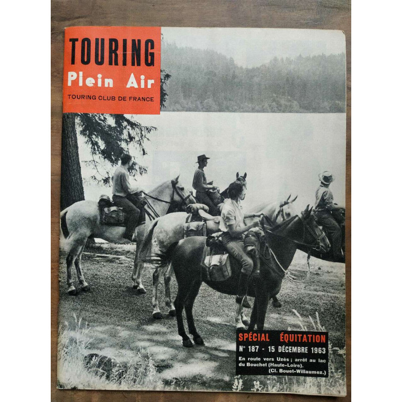 Touring Plein Air n187 Décembre 1963 Touring club de France