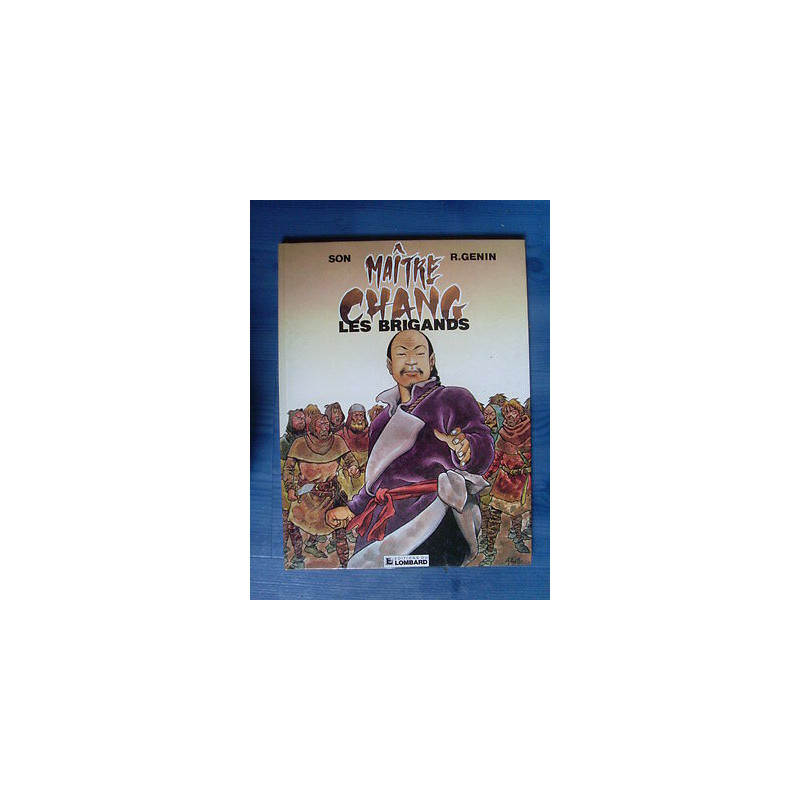 bd Son Genin MAITRE CHANG les brigands 1991