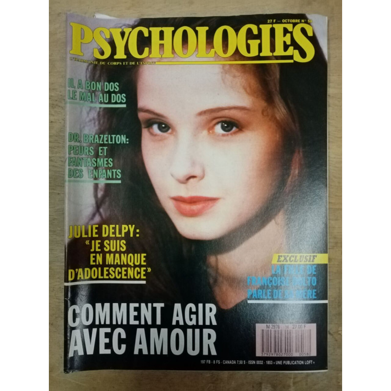Psychologies N.58 - Octobre