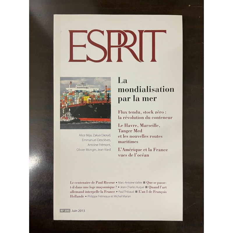 Revue Esprit n 395 Juin 2013