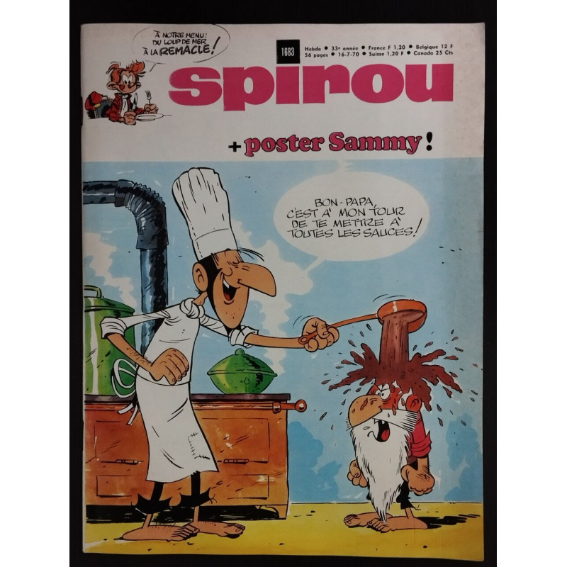 Revue Le Journal de Spirou N° 1683