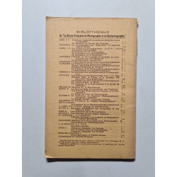 Étude pratique des Appareils photographiques Obturateur Focal