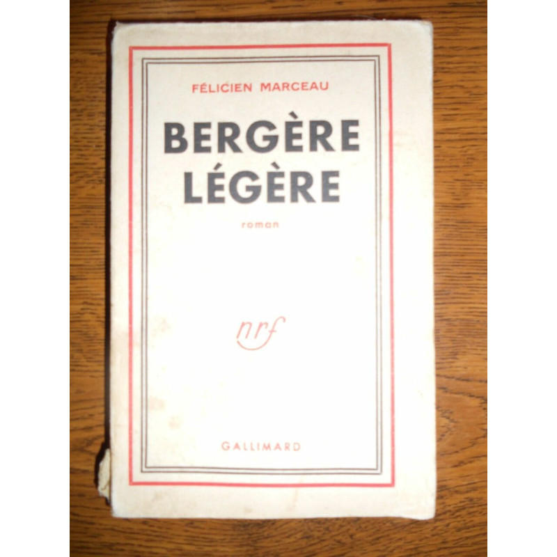 Bergère légère gallimard