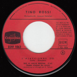 L'Ajaccienne / Dio Vi Salve Regina / O Ciuciarella / La Complainte...