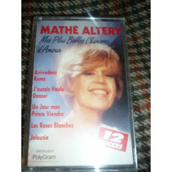 Mathé Altery mes plus belles chansons d'amour Cassette Audio-K7 WH...
