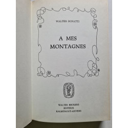 A mes montagnes