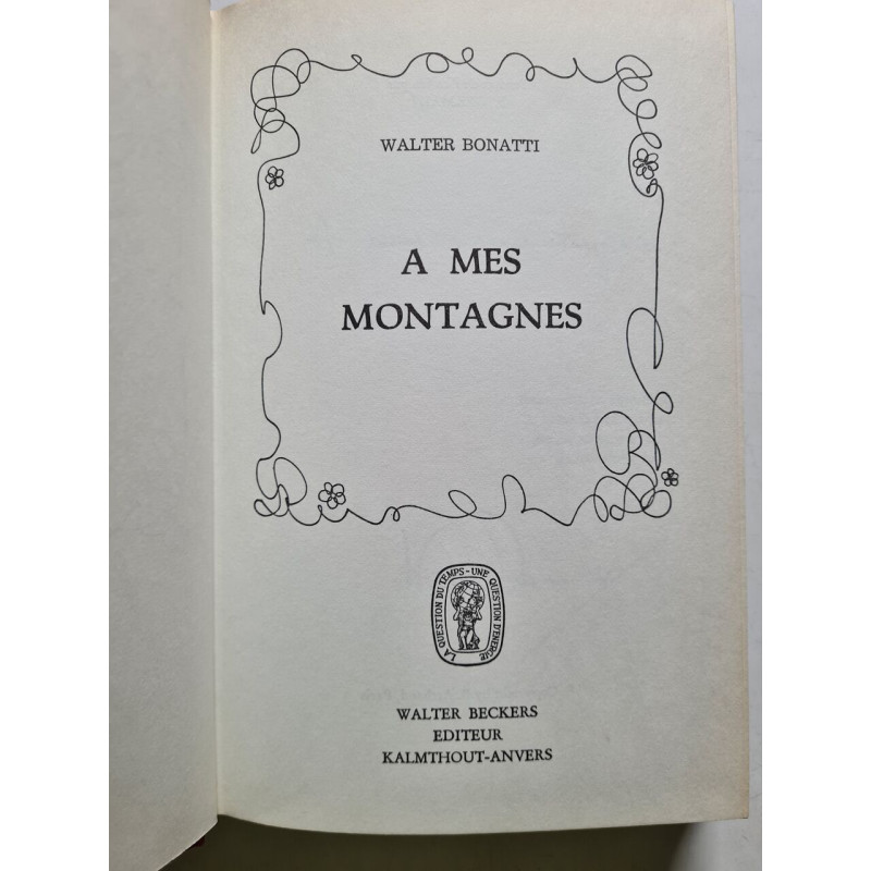 A mes montagnes