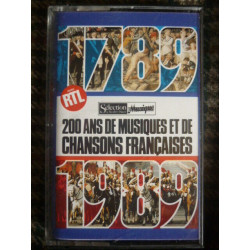 1789 200 ans de musiques et chansons Cassette audio k7