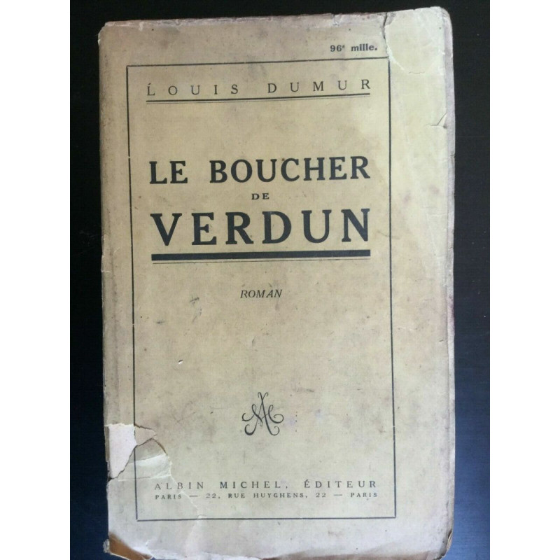 Louis dumur Le boucher de verdun