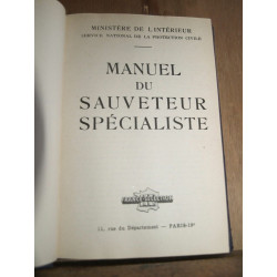 Manuel du Sauveteur spécialiste france sélection