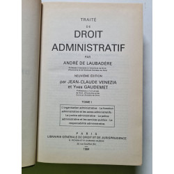 Traité de Droit Administratif