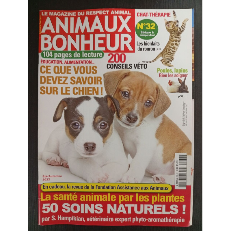 Revue Animaux Bonheur N° 32