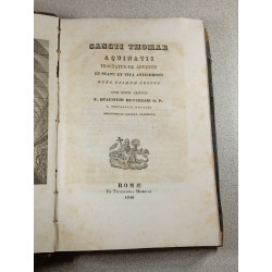 Sancti Thomae Aquinatis Tractatus de adventu et statu et vita...