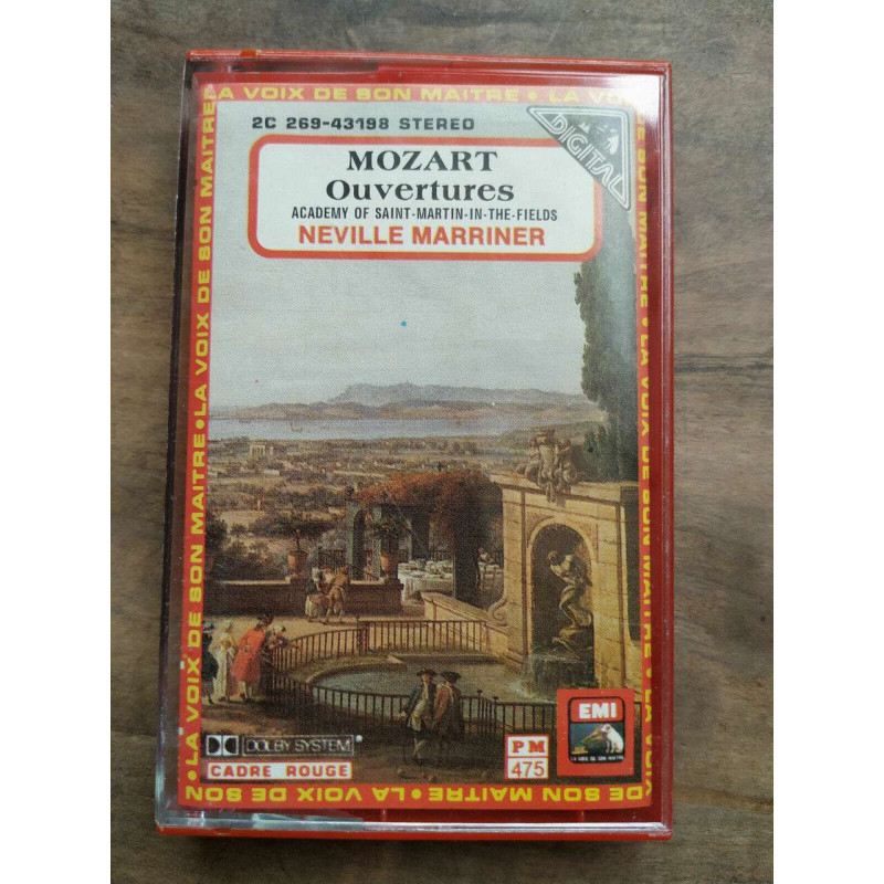 Mozart Ouvertures - Neville marriner Cassette Audio-K7