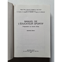 Manuel de l'éducateur sportif