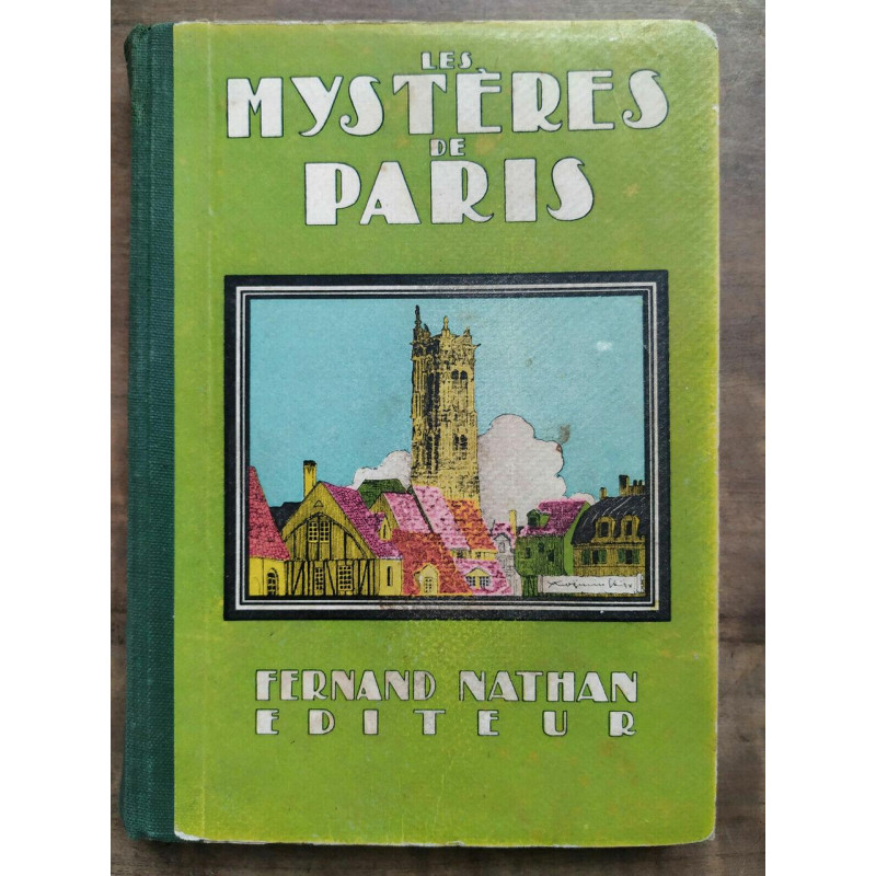 Eugène sue Les mystères de paris Fernand nathan