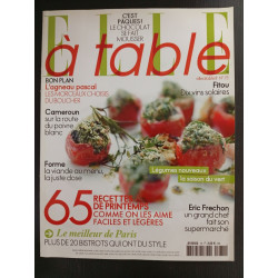 Revue Elle à table N° 75