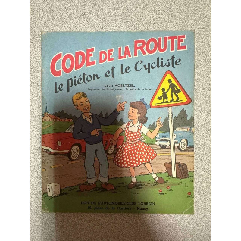 Code de la route le piéyon et le Cycliste