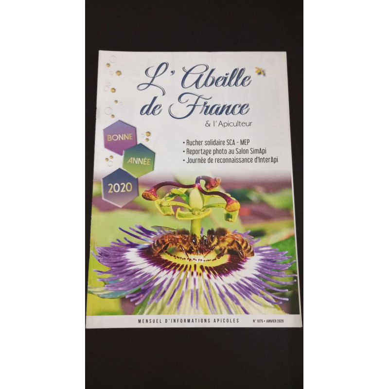 L'Abeille de France Nº1075 / Janvier 2020