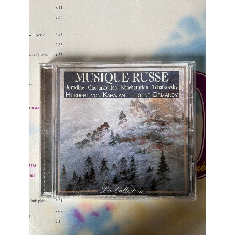 Chefs d'oeuvre de la musique russe - Borodine Chostakovitch CD
