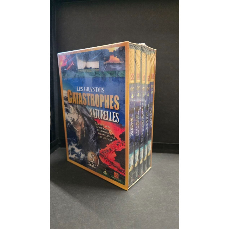 Coffret 5 DVD: Les grandes Catastrophes Naturelles - Neuf sous blister