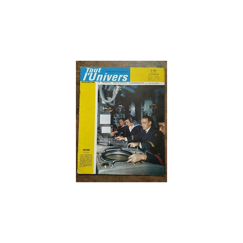 Tout l'Univers Nº 91 hachette 10 au 17 Juillet 1965