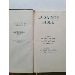 La Sainte Bible - 1955