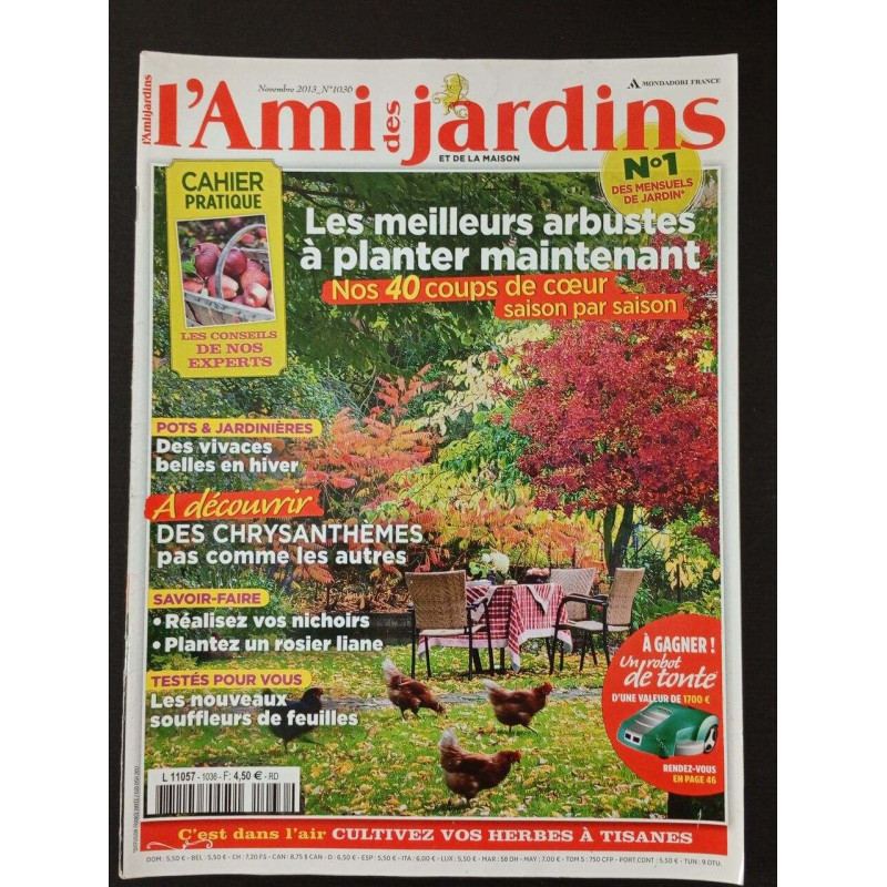 L'Ami des jardins N.1036 - Novembre 2013
