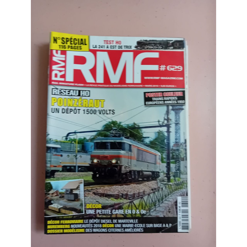 Revue RMF (Rail Miniature Flash) N° 629