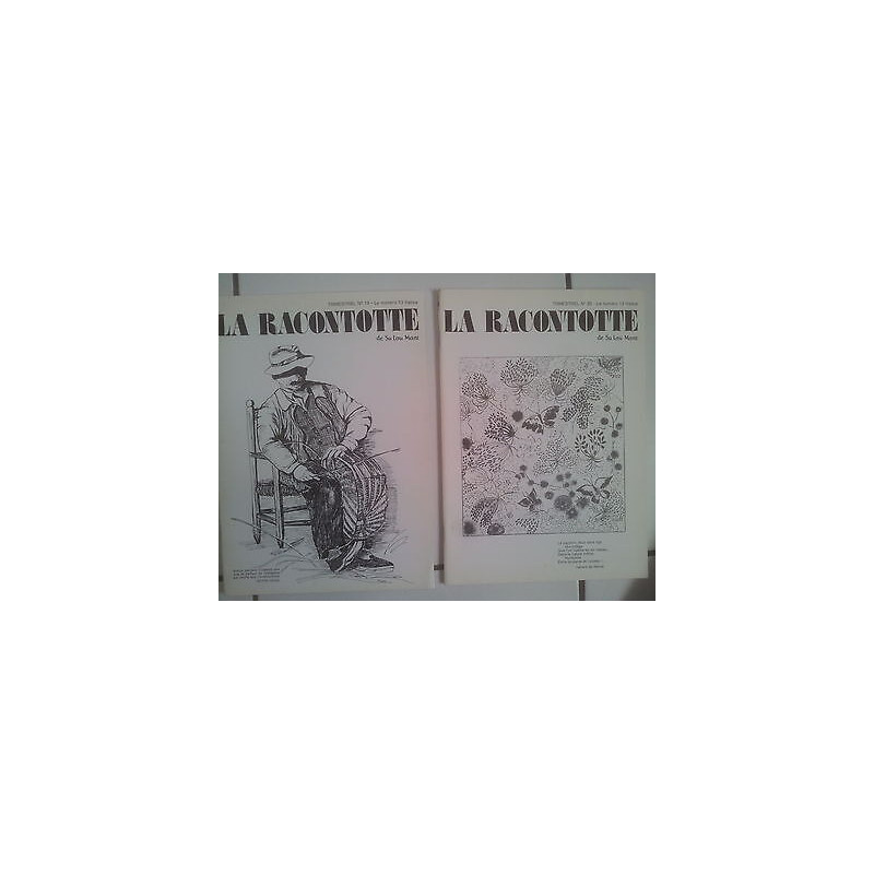 lot 2 revues LA RACONTOTTE de su lou Mont 19 et 20 Franche Comté