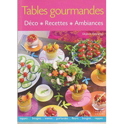 Tables gourmandes Déco recettes ambiances