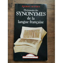 Pierre ripert Dictionnaire des synonymes de la langue française...