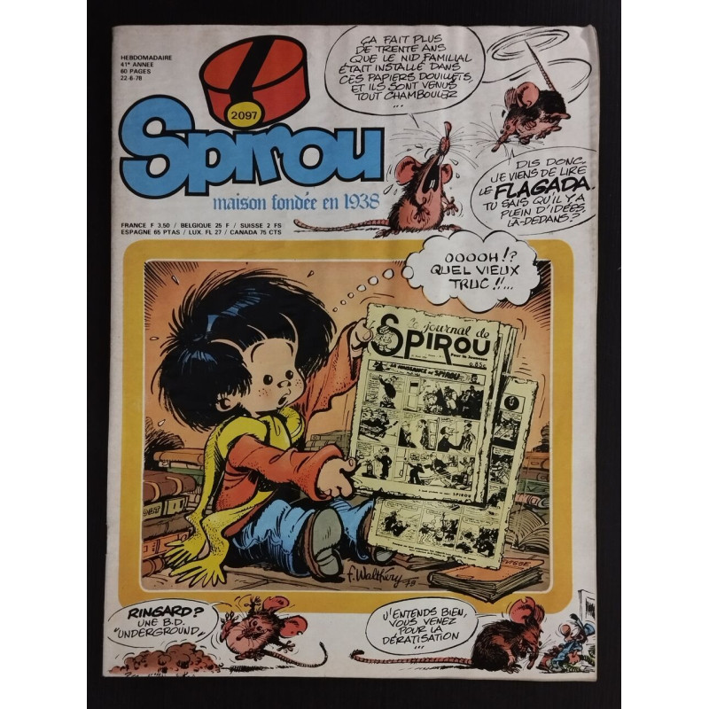 Revue Le Journal de Spirou N° 2097