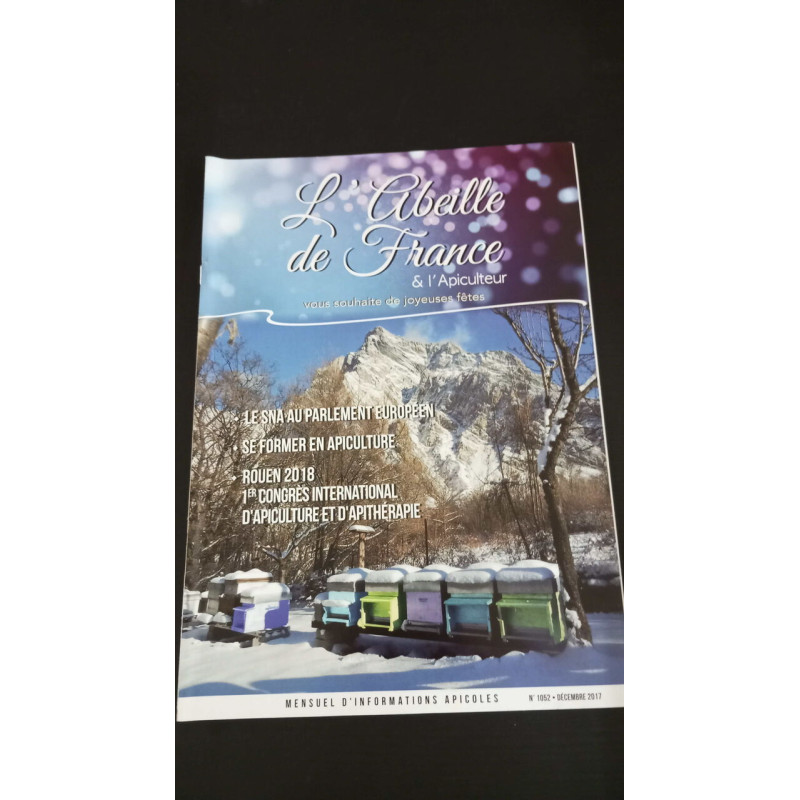 L'Abelle de France et l'Apiriculteur Nº 1052 / Décembre 2017