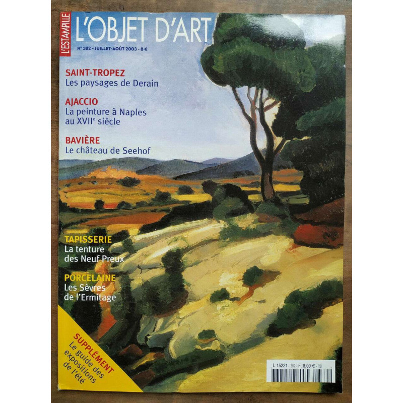 L'objet d'art n382 juillet août 2003