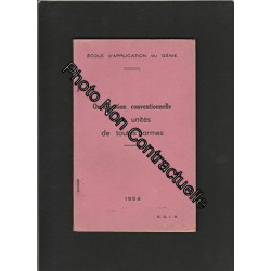 Organisation conventionnelle des unités de toutes armes